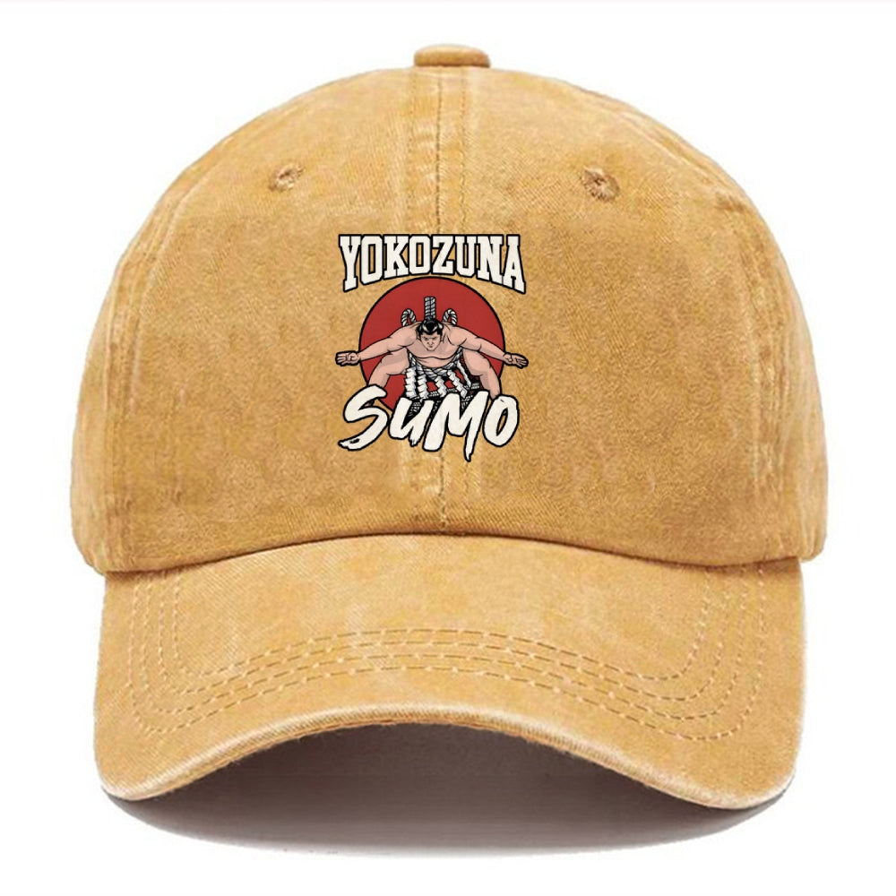 Yokozuna Sumo Washed Cap