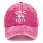 Shinjuku Station Yamanote Line Washed Cap