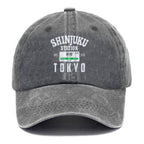 Shinjuku Station Yamanote Line Washed Cap