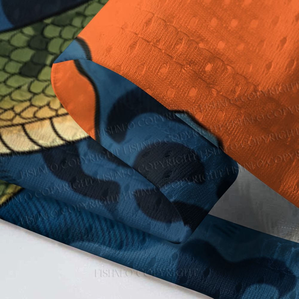 Blue Tiger Got Snake Jersey Shirts