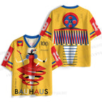Bauhaus 100th Anniversary Printed Jersey Shirts