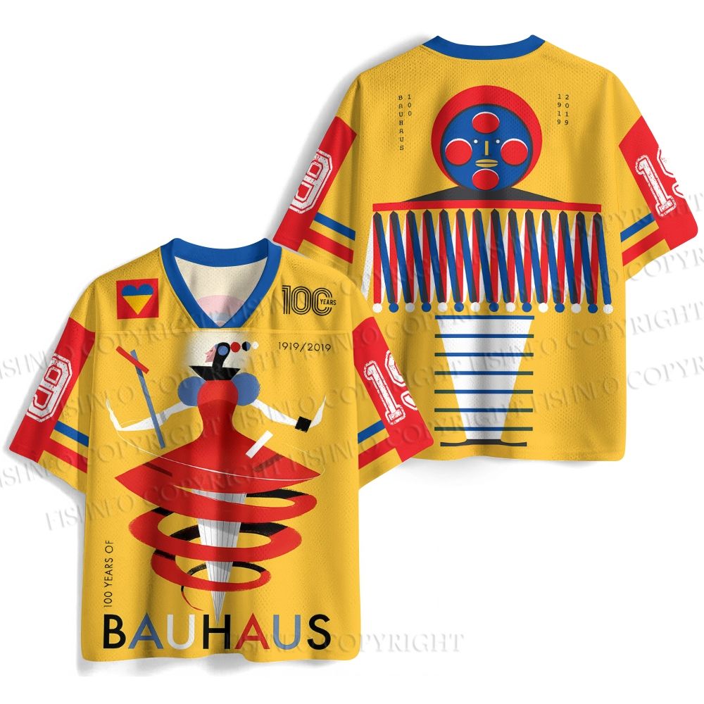 Bauhaus 100th Anniversary Printed Jersey Shirts