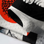 Vintage Polka Dot Cat Printed Jersey Shirts