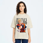 Unisex Dragon Ball Z Gohan Printed Washed Tee