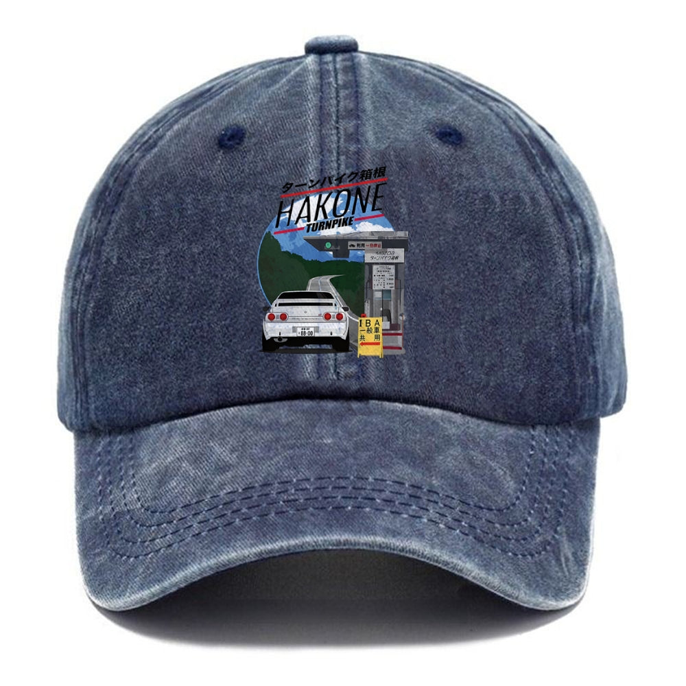 Hakone Nissan Skyline R32 JDM Washed Cap