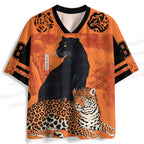 Panther And Tiger Japanese Jersey Shirts