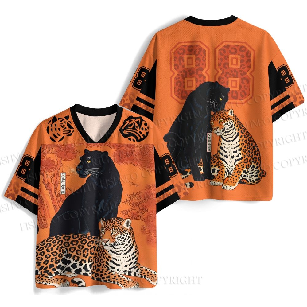 Panther And Tiger Japanese Jersey Shirts