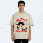 Unisex Astro Boy Printed Washed Tee