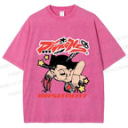 Unisex Astro Boy Printed Washed Tee