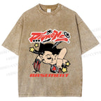Unisex Astro Boy Printed Washed Tee