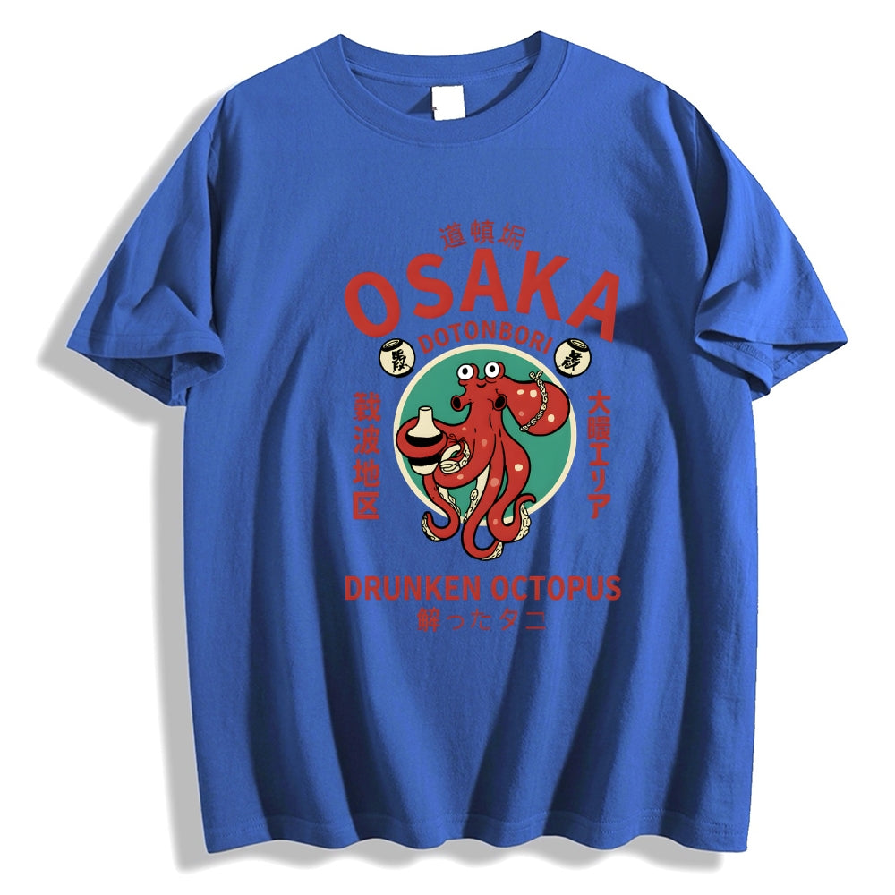 Drunken Octopus Japanese Style Classic Tee