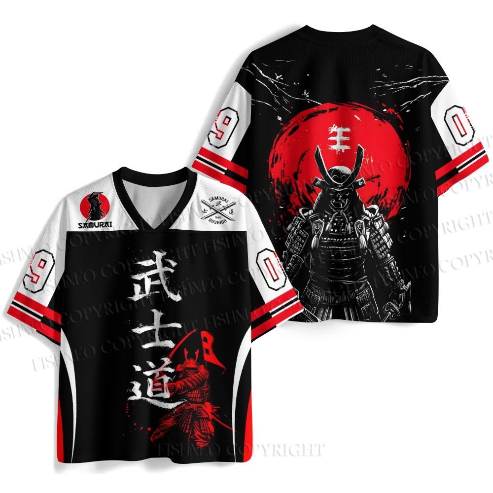 Japanese Bushido Samurai Jersey Shirts