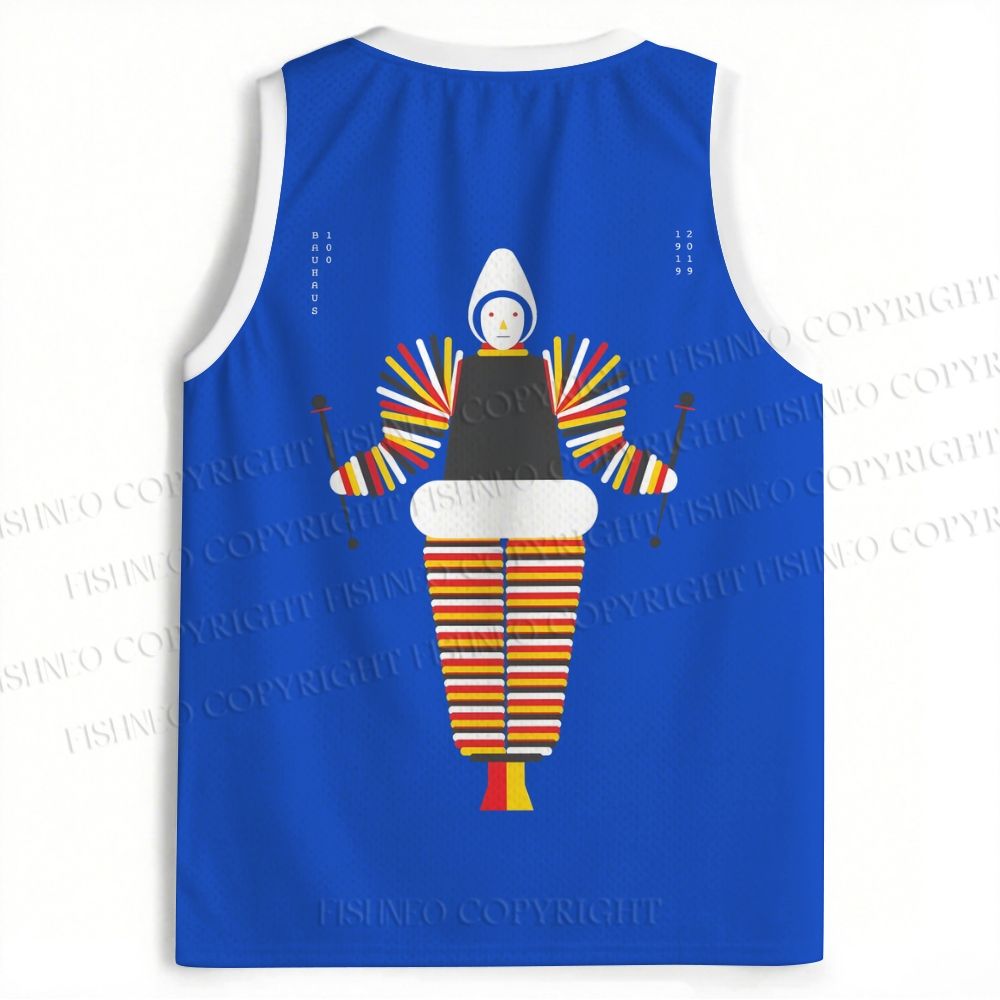 Unisex Bauhuas printed Jersey Tank
