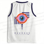 Unisex Bauhaus Eye Printed Jersey Tank