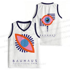 Unisex Bauhaus Eye Printed Jersey Tank