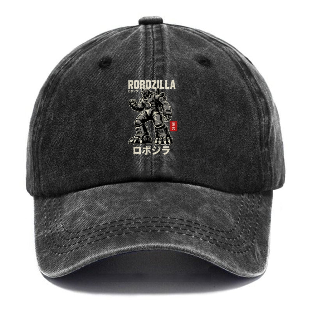 RoboZilla Manga Japanese Washed Cap