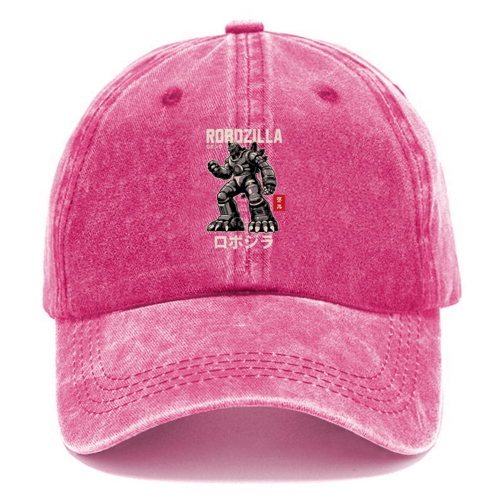 RoboZilla Manga Japanese Washed Cap