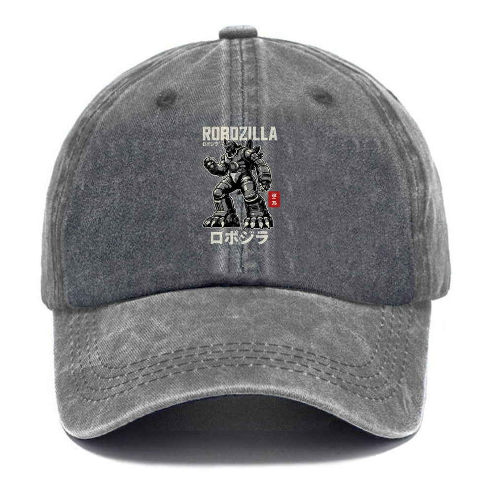 RoboZilla Manga Japanese Washed Cap