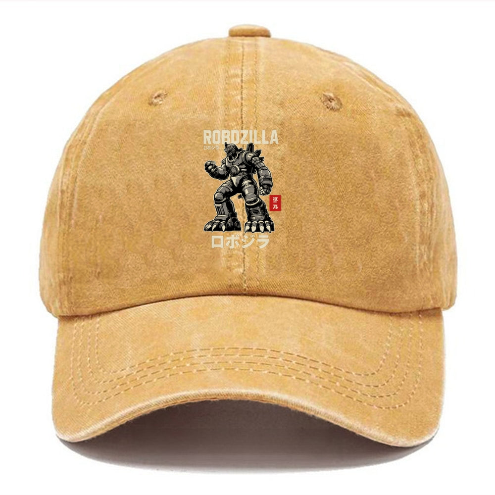 RoboZilla Manga Japanese Washed Cap
