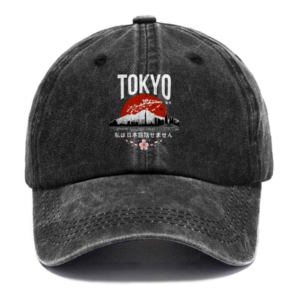 I don’t speak Japanese Washed Cap