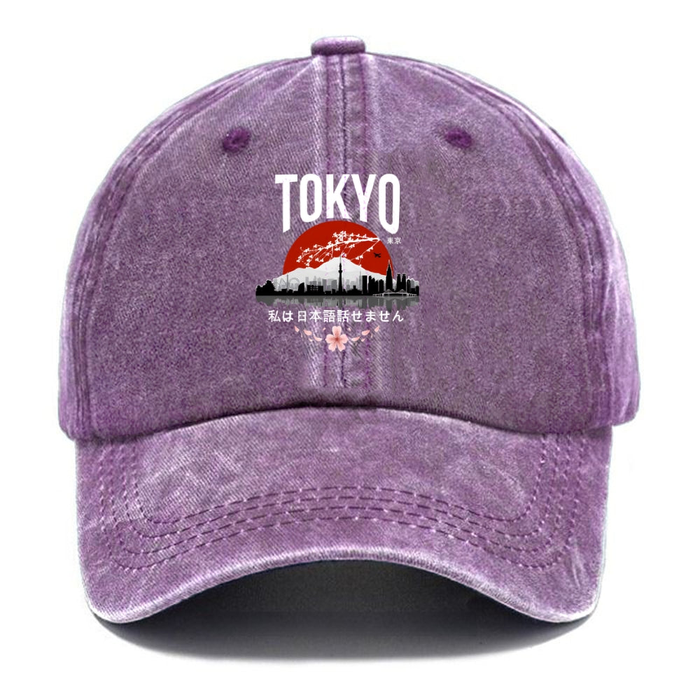I don’t speak Japanese Washed Cap