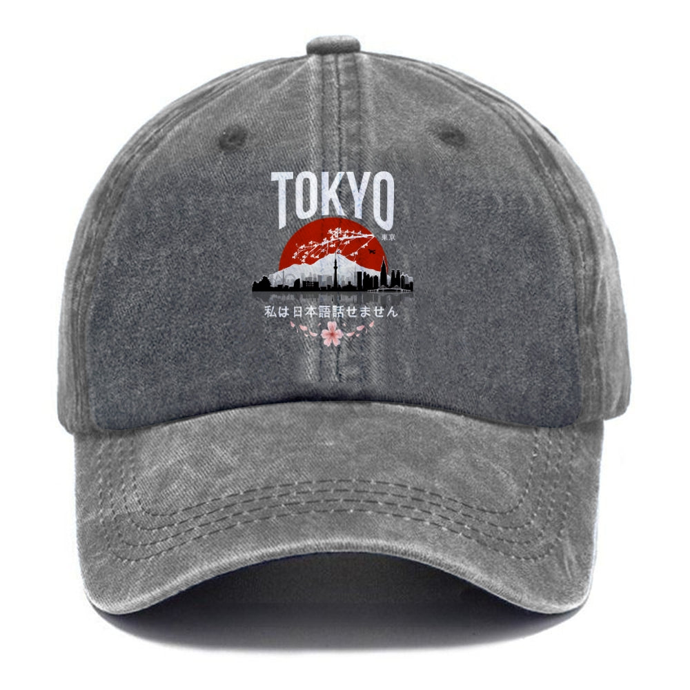 I don’t speak Japanese Washed Cap