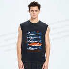 Unisex Called To Be Different Printed Washed Tank Top