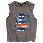Unisex Called To Be Different Printed Washed Tank Top