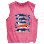 Unisex Called To Be Different Printed Washed Tank Top