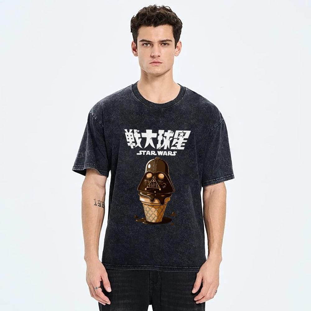 Star Wars Vintage Wash Japanese Design T-Shirt