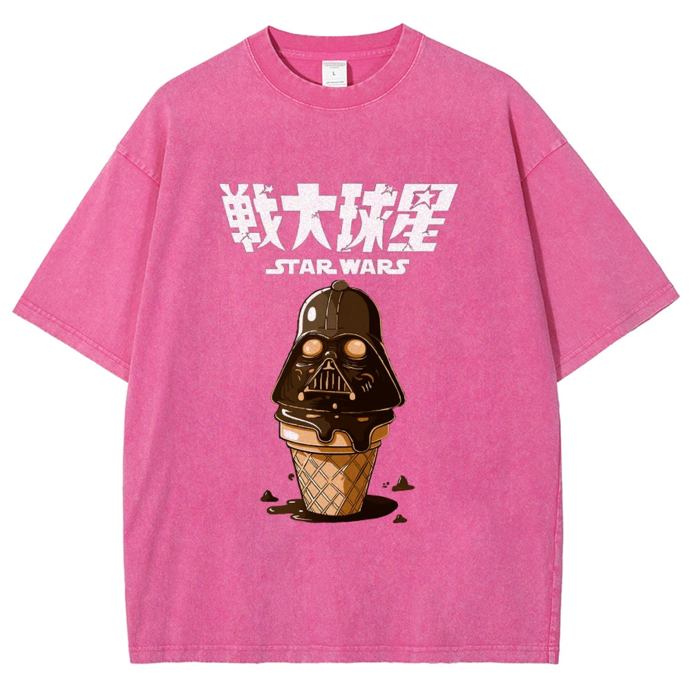 Star Wars Vintage Wash Japanese Design T-Shirt