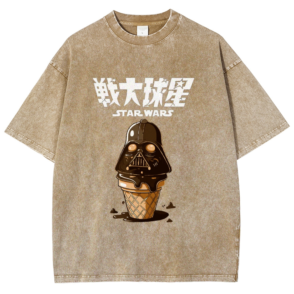 Star Wars Vintage Wash Japanese Design T-Shirt