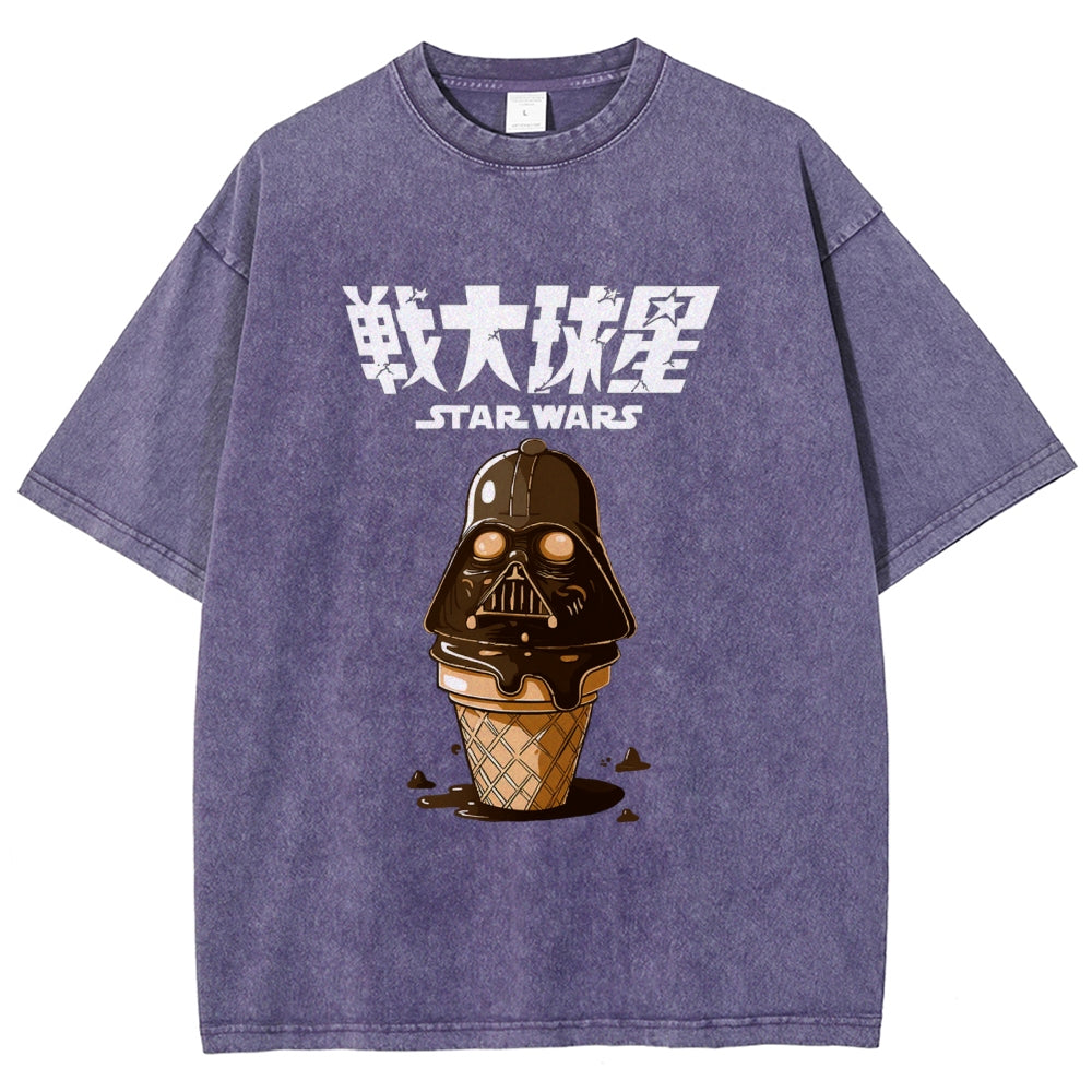 Star Wars Vintage Wash Japanese Design T-Shirt