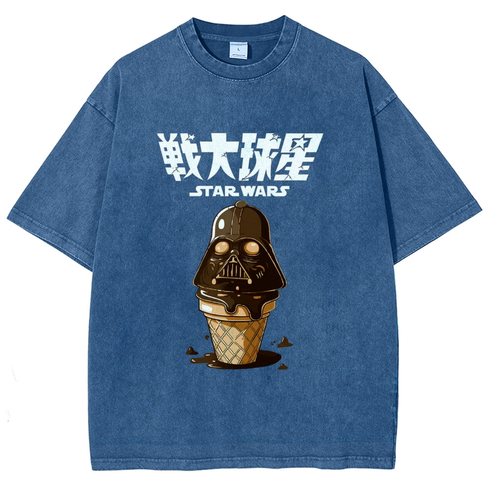 Star Wars Vintage Wash Japanese Design T-Shirt