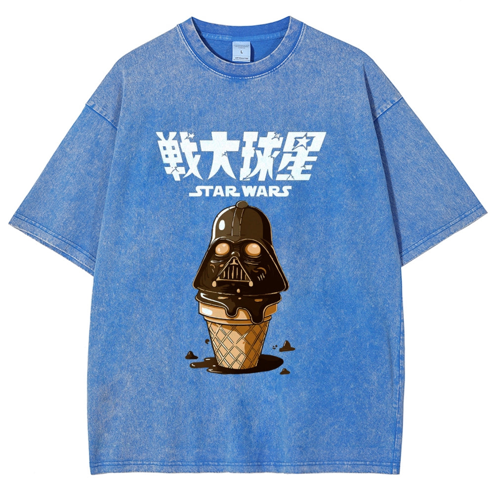 Star Wars Vintage Wash Japanese Design T-Shirt