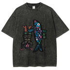 Fishing For Man's Fish Washed T-Shirt