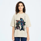 Fishing For Man's Fish Washed T-Shirt