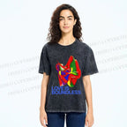 Unisex Pride Love is Boundless Printed Washed Tee
