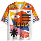 Bauhaus Eye Graffiti Jersey Shirts