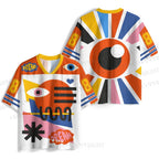 Bauhaus Eye Graffiti Jersey Shirts