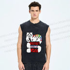Unisex Pride Protect Trans Youth Printed Washed Tank Top