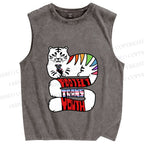 Unisex Pride Protect Trans Youth Printed Washed Tank Top