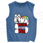 Unisex Pride Protect Trans Youth Printed Washed Tank Top