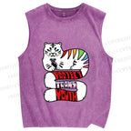 Unisex Pride Protect Trans Youth Printed Washed Tank Top