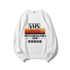 The Future Is Here T-120 Retro VHS Japanese Cotton Sweatshirt