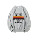 The Future Is Here T-120 Retro VHS Japanese Cotton Sweatshirt