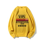 The Future Is Here T-120 Retro VHS Japanese Cotton Sweatshirt
