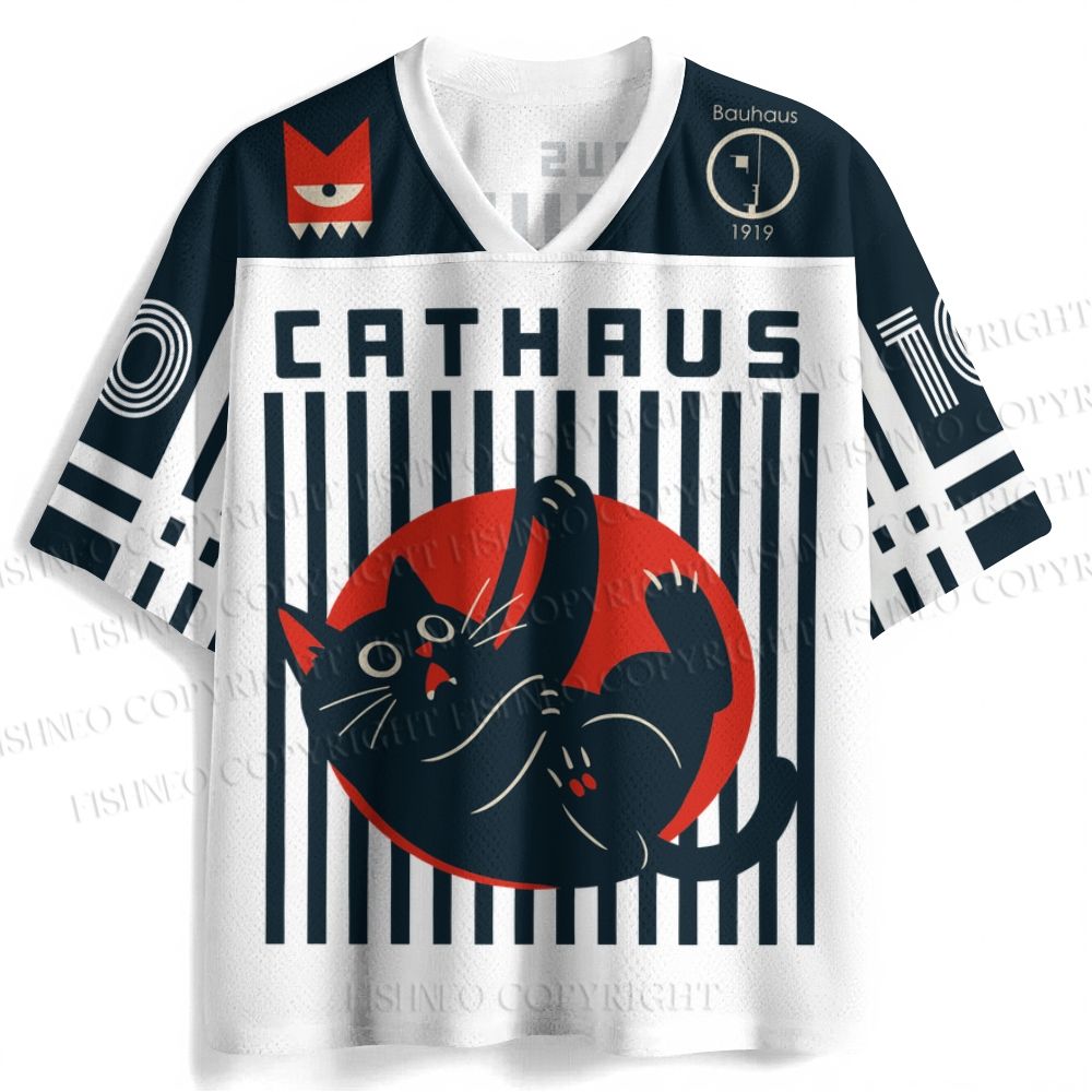 Slipped Cathaus Striped Jersey Shirts