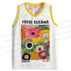 Yayoi Kusama Flowers Jersey Tank