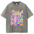 Unisex Being Queer is Not a Sin Printed Washed Tee